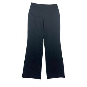 CHANEL size 10 wool blend Classic Black pants dress casual
